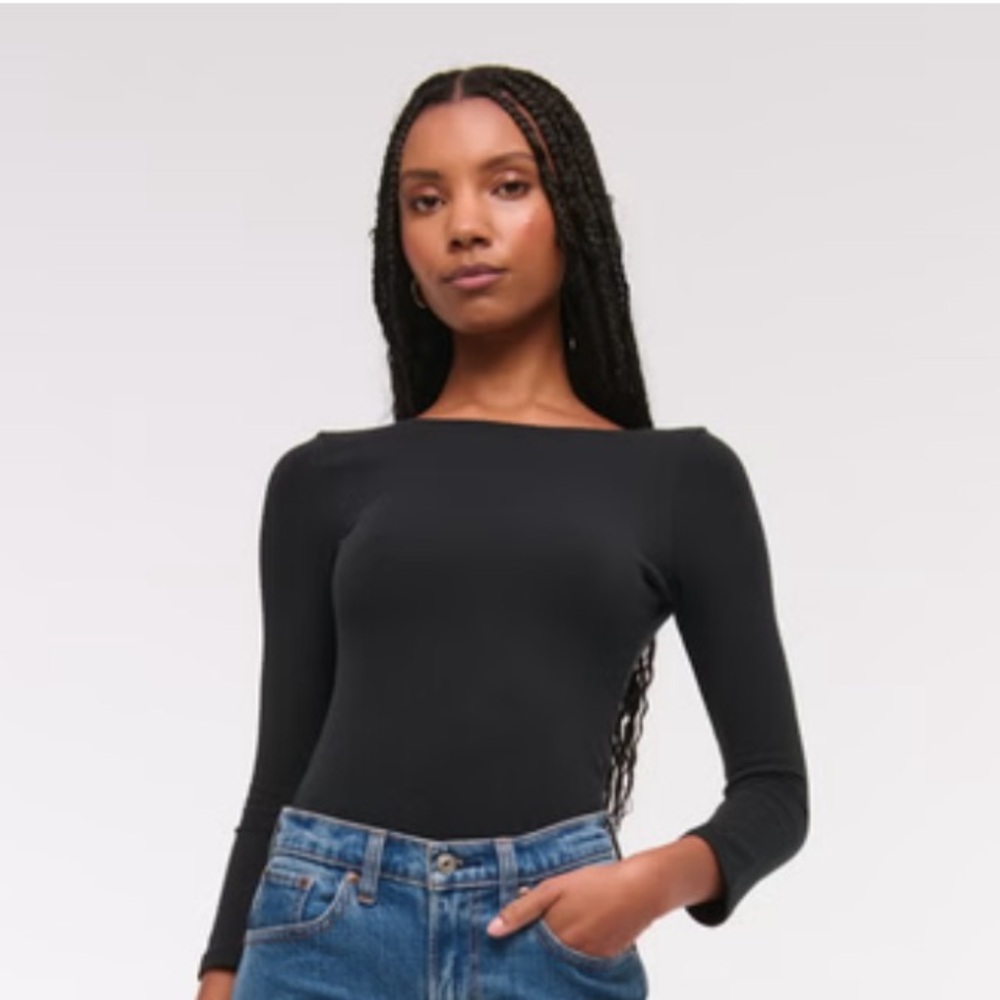 Abercrombie & Fitch Black Bodysuit